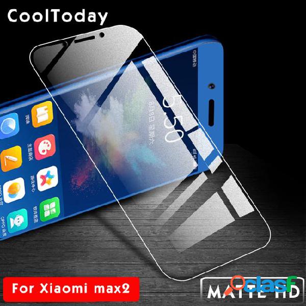 Frosted matte tempered glass for xiaomi mi max 2 3 screen