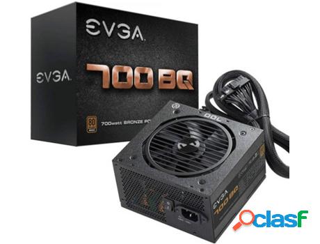 Fuente de Alimentación EVGA 700 BQ (Semi-Modular - 700 W -