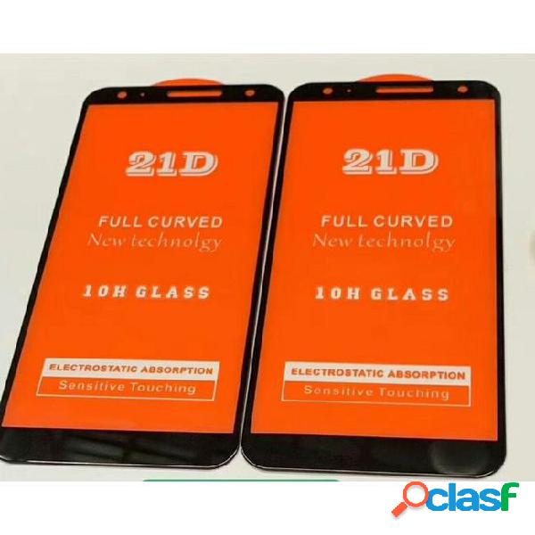 Full cover 21d 9d tempered glass screen protector ab glue