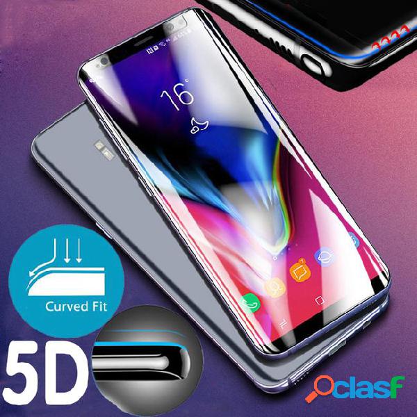 Full cover 5d curved tempered glass for s8 note 8 screen