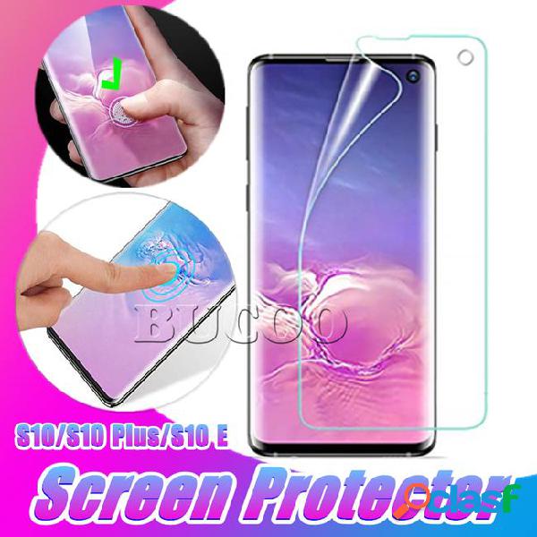 Full cover curved high clear front back screen protector