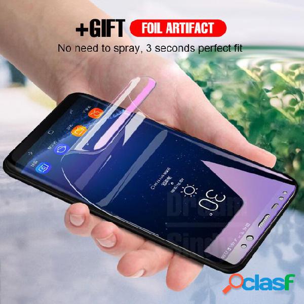 Full cover soft protective hydrogel film for galaxy s6 s7