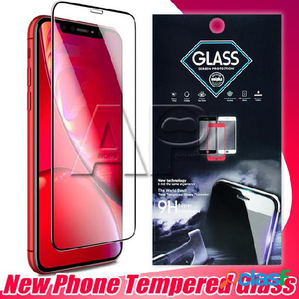 Full cover tempered glass for iphone xs max xr x 8 7 plus
