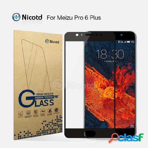 Full cover tempered glass for meizu pro 6 plus screen