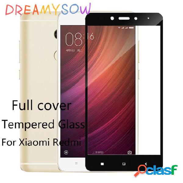 Full cover tempered glass for xiaomi redmi 4x prime pro 4a 4
