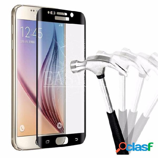 Full cover tempered glass screen protector guard hardness