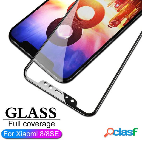 Full coverage tempered glass screen protector for xiaomi 8