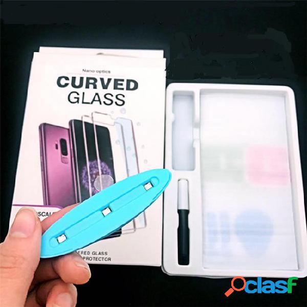 Full glue case friendly tempered glass for galaxy note 9 s9