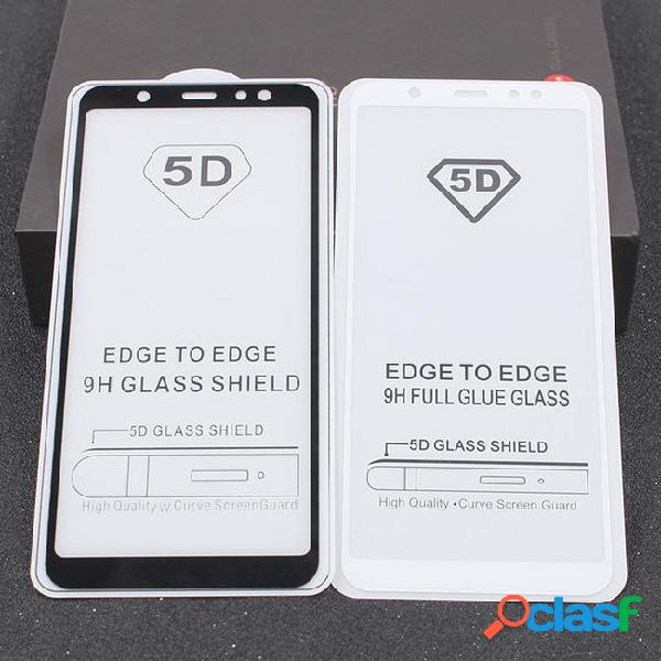 Full glue screen protector for galaxy a6 2018 tempered glass