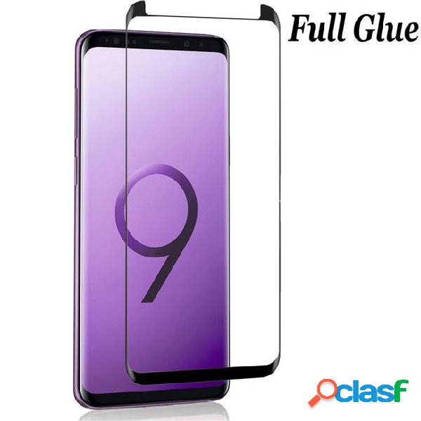 Full glue tempered glass for samsung galaxy s9 s9+ note 9 8