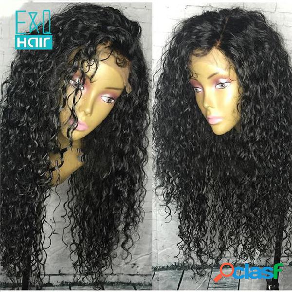 Full lace human hair wig for black and white woman natural
