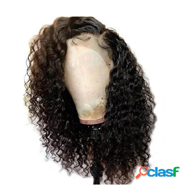 Full lace human hair wigs 13*4 lace front wigs natural curly