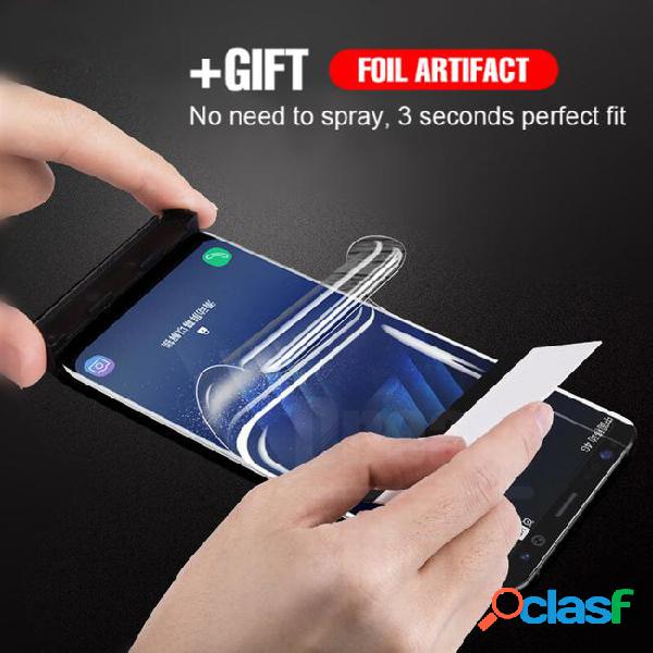 Full protective soft hydrogel film for galaxy a3 a5 a7 2017
