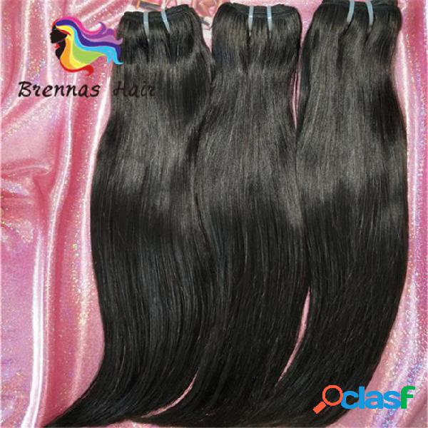 Fumi straight end wave hair extension double drawn fummi