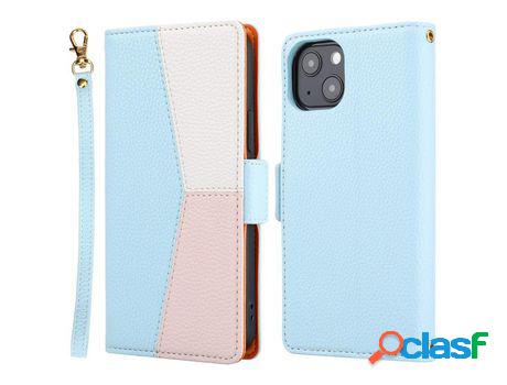 Funda PU + TPU textura de lichi Cerrar magnético con