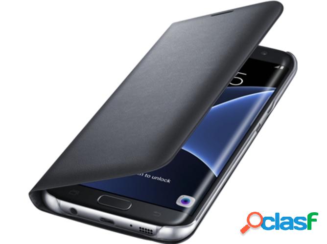 Funda SAMSUNG Galaxy S7 Edge LED View Negro