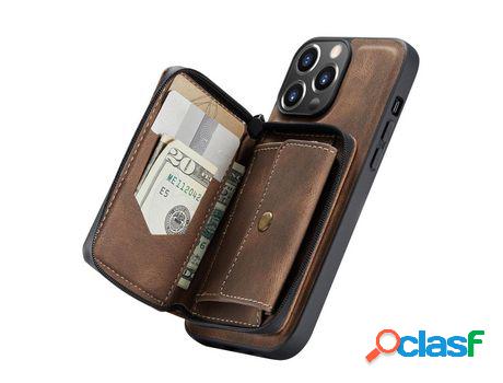 Funda TPU JEEHOOD anti-queda magnético removível 2 en 1
