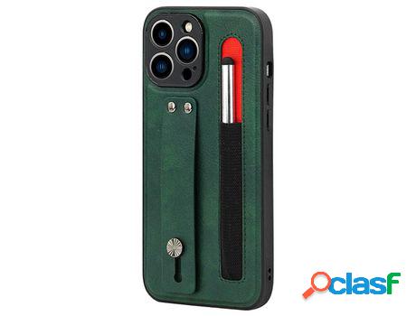 Funda TPU + PU Anti-lágrimas con suporte de pontapé de