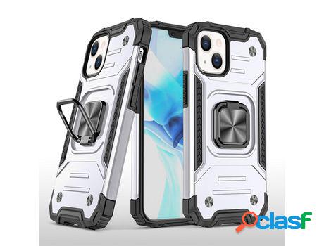 Funda TPU híbrido a prueba de choques con suporte de anel