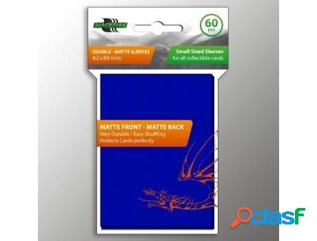 Fundas BLACKFIRE Sleeves - Small Double-Matte Blue (60
