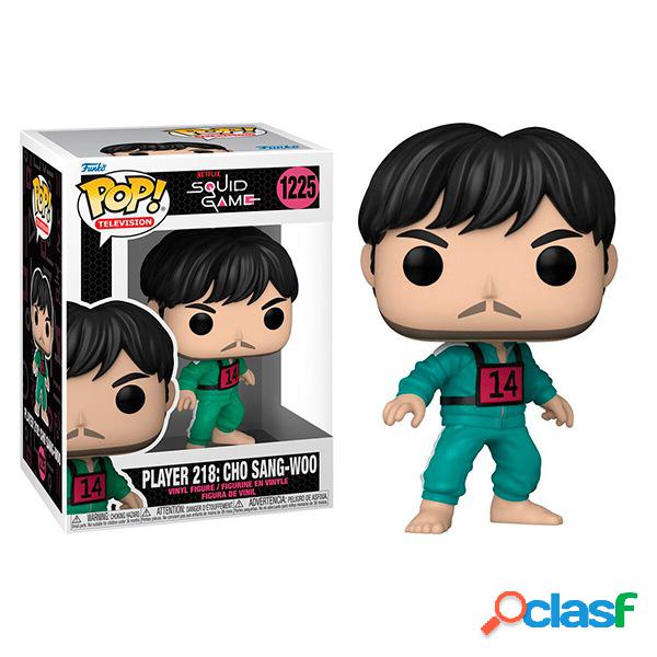 Funko Pop! Squid Game Figura Player 218: Cho 1225