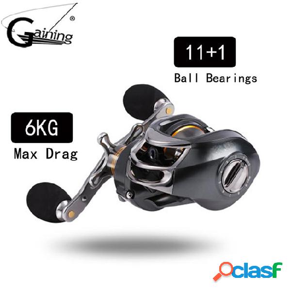 Gaining11+1 baitcast fishing wheel 7:1 high speed fishing