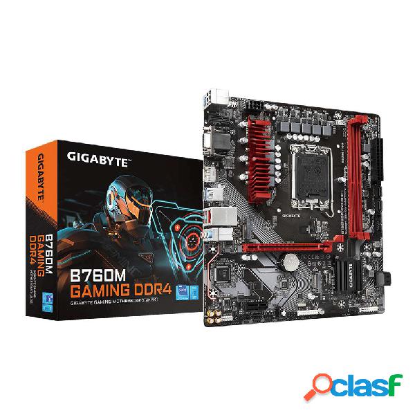 Gigabyte b760m gaming ddr4. socket 1700. micro-atx.