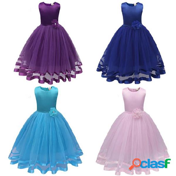 Girls dresses baby girl clothes pleated skirt candy colors