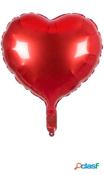 Globo de Foil Corazón Rojo