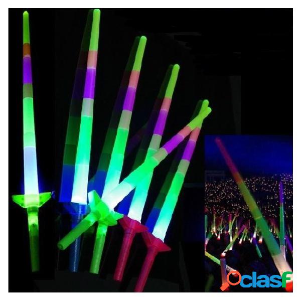 Glow stick led colorful rods led flashing sword light