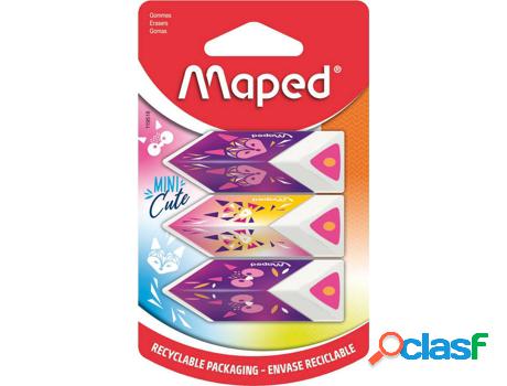 Goma de Borrar MAPED Pyramid Mini Cute X3 - BLS