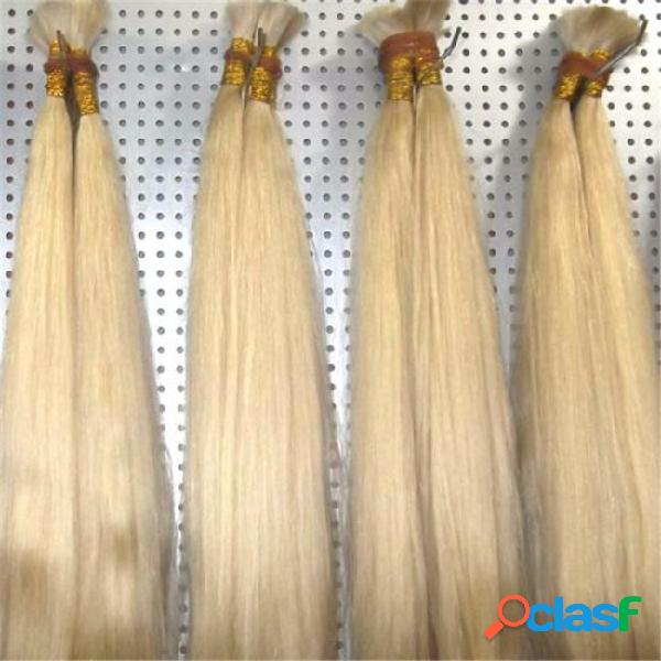 Good deal color 613 blonde human hair extension in bulk