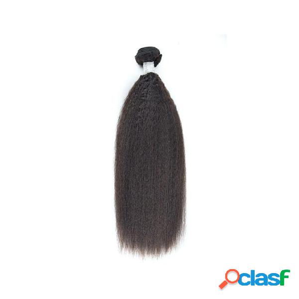 Grade 10a wholesale brazilian kinky straight bundles weave 1