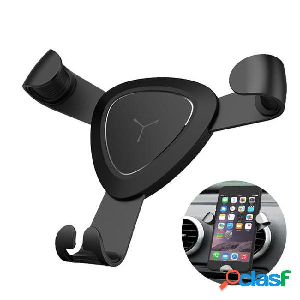 Gravity metal air vent mount car phone holder gps stand for