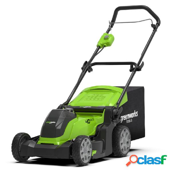 Greenworks Kit de cortacésped 2 en 1 40 V 41 cm