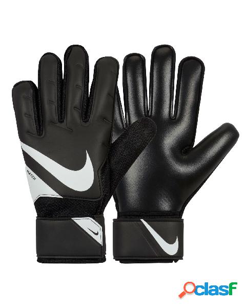 Guantes Goalkeeper Match Negro Blanco