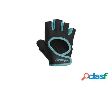 Guantes sin Dedos Femenino HARBINGER Multicolor (Malla)