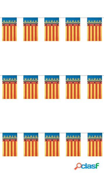 Guirnalda de Banderines de Comunidad Valenciana