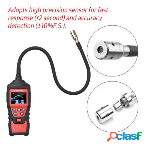 HABOTEST Analizador de gas portátil HT601A Detector de