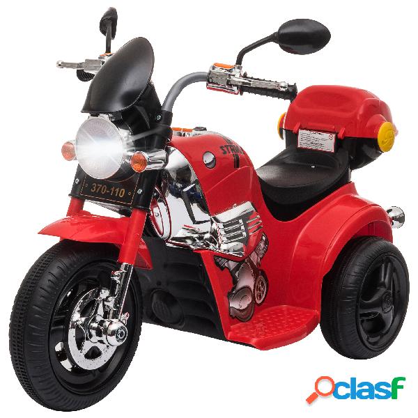 HOMCOM Moto Triciclo Eléctrico para Niños de 18-36 Meses