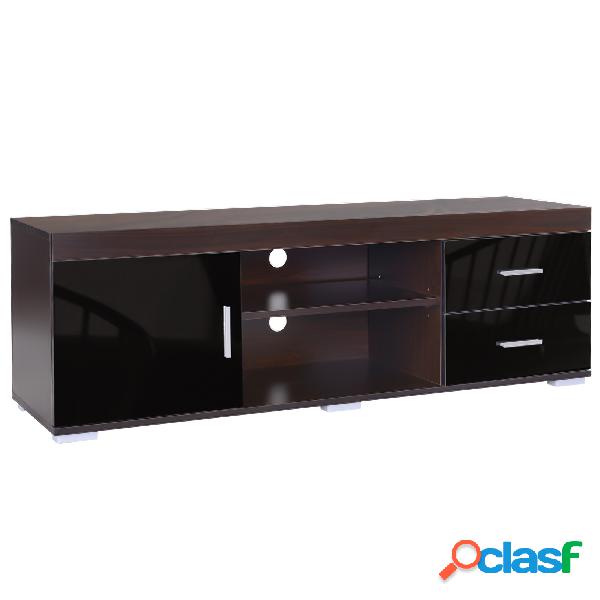 HOMCOM Mueble para TV Mesa para TV de Salón con Armario