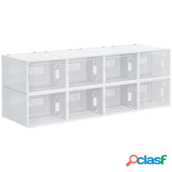 HOMCOM Organizador de Zapatos Modular Estantería Modulable