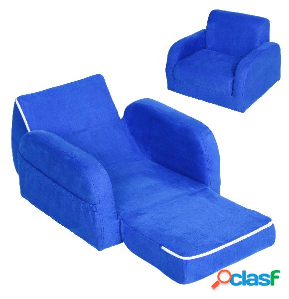 HOMCOM Sillón para Niños de 3 Años Sofá Transformable