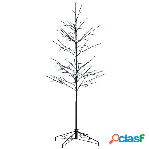 HOMCOM Árbol Sintético con 120 Luces LED IP44 con Brillo