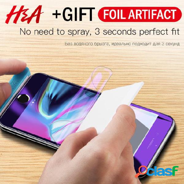 H&a 3d full cover soft hydrogel film for iphone x 6 6s 8 7