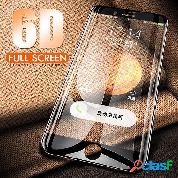 H&a 6d full cover curved tempered glass for iphone 7 8 6 6s