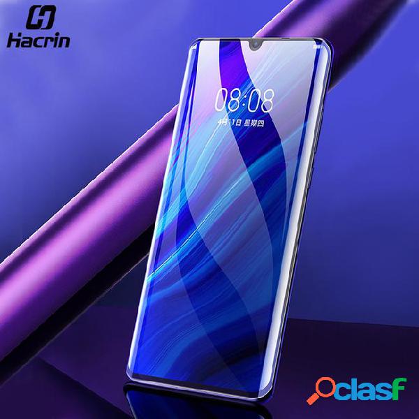 Hacrin glass for huawei p30 pro tempered glass full cover