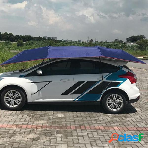 Half automatic awning tent car cover outdoor waterproof