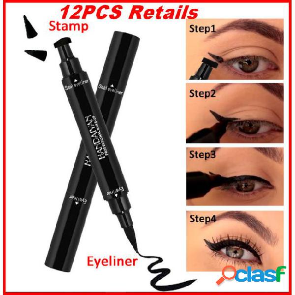 Handaiyan brand black double-headed eyeliner pencil with