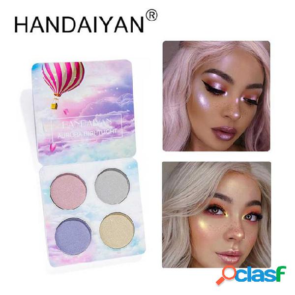 Handaiyan fashion glitter eyeshadow palette face contour eye
